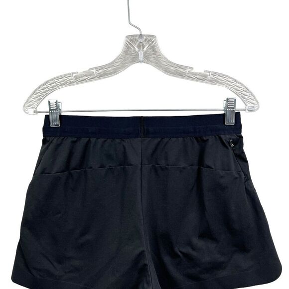 Uniqlo Womens Running Shorts Elastic Drawstring Waist Mesh Pockets‎ Black Sz S - Picture 4 of 5